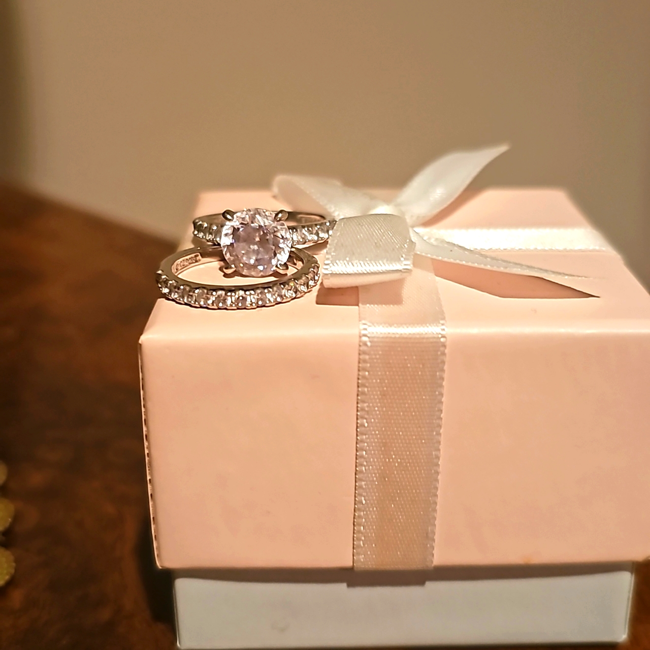 Elegant Diamonique Bridal Set 69$